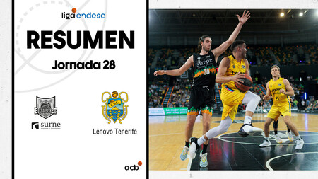 Resumen Surne Bilbao Basket 60 - Lenovo Tenerife 83 (J28)