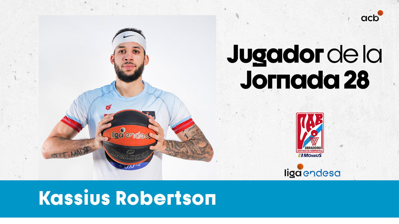 Kassius Robertson, Jugador de la Jornada 28