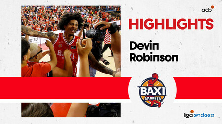 Devin Robinson guía la victoria de BAXI Manresa