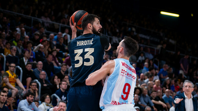 Mirotic y la defensa azulgrana tumban al Monbus Obradoiro (94-77)