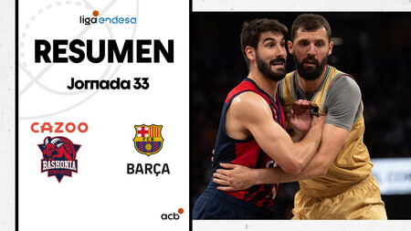 Resumen Cazoo Baskonia 84 - Barça 91 (J33)