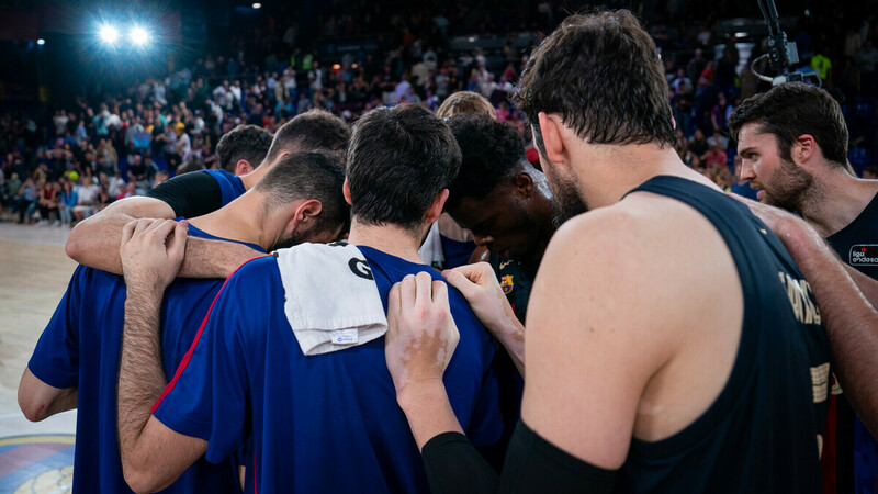 El Barça deja atrás la 'Final Four' y arrolla al UCAM Murcia (86-57)