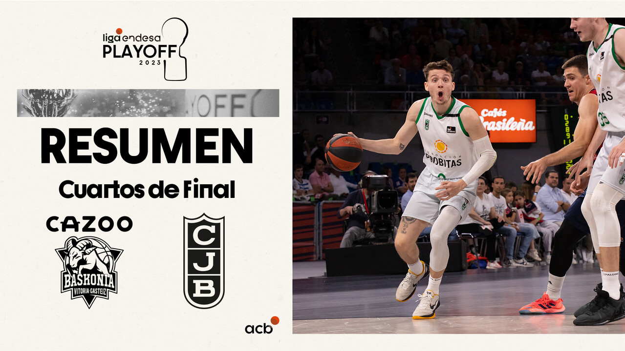 Resumen Cazoo Baskonia 91 - Joventut Badalona 99 (J35)