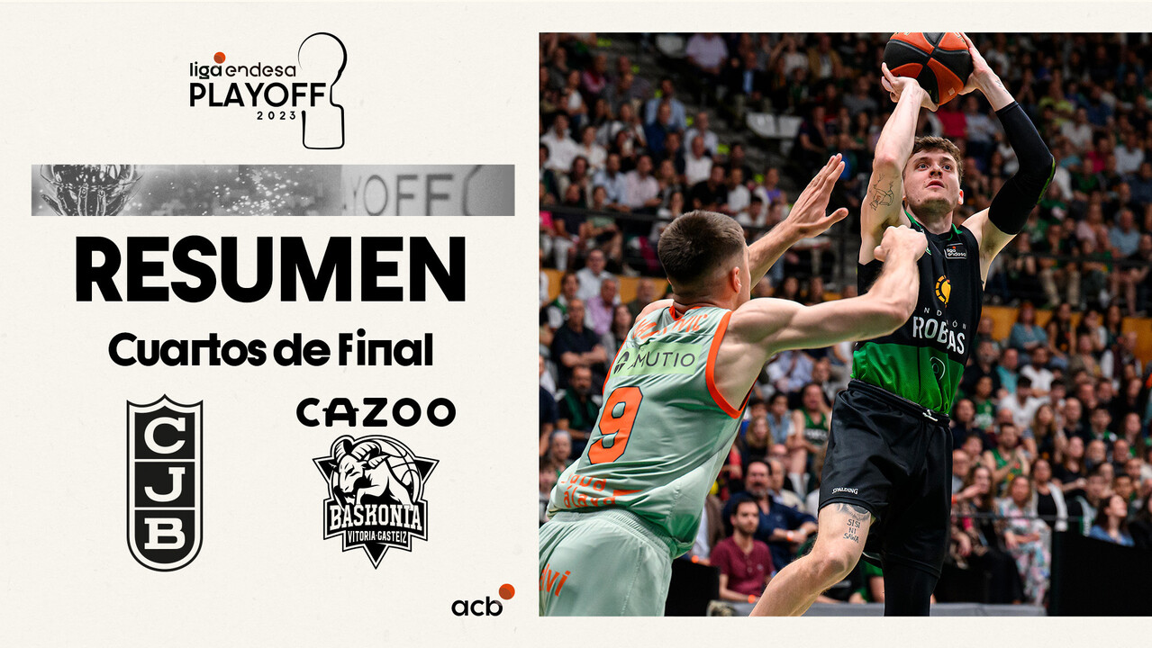 Resumen Joventut Badalona 83 - Cazoo Baskonia 76 (2º cuartos)