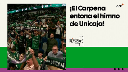 El Carpena se deja el alma con el himno de Unicaja