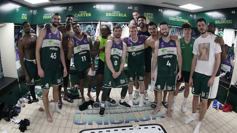 Unicaja se hace grande en el Carpena y vuela hacia semifinales (97-74)