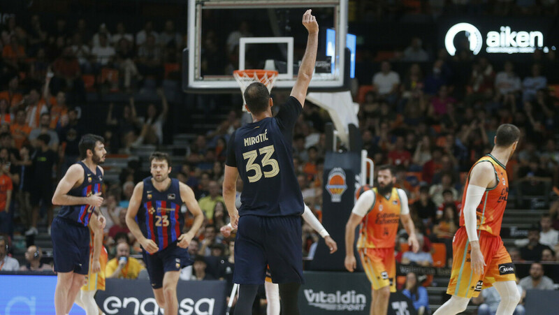 El Barça bate el récord de triples en un partido de Playoff