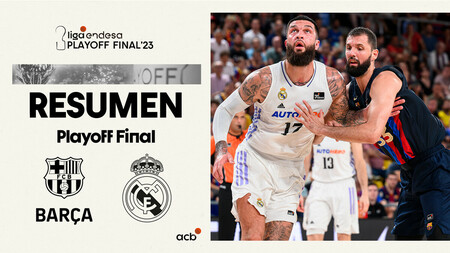 Resumen Barça 86 - Real Madrid 85 (J44)