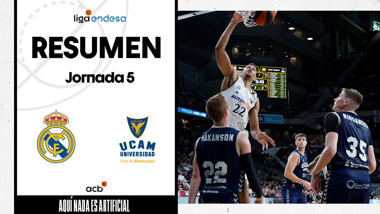 Resumen Real Madrid 106 - Zunder Palencia 92