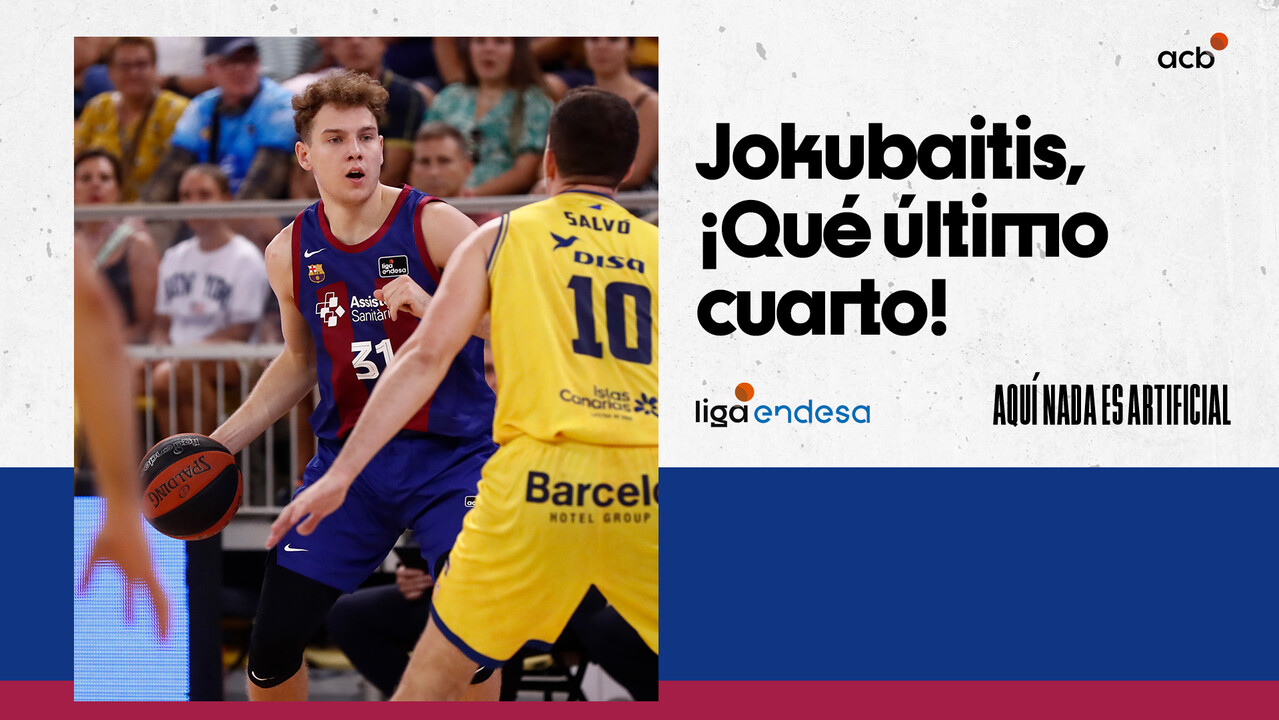 Rokas Jokubaitis, decisivo en el último cuarto