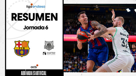 Resumen Barça 91 - Surne Bilbao Basket 82 (J6)