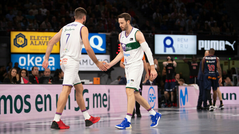 Golpe en la mesa de Unicaja de la mano de un 0-18 demoledor (84-93)