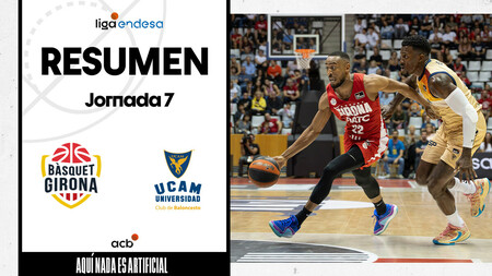 Bàsquet Girona 82 - UCAM Murcia 76 (J7)