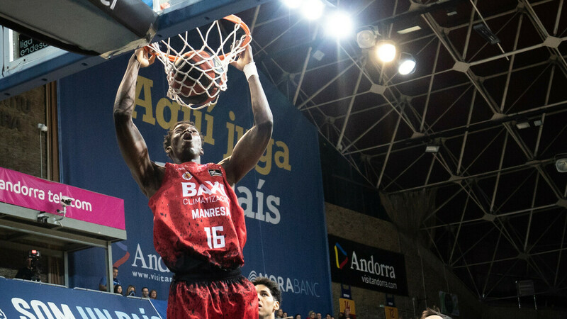 Ladji Coulibaly, segunda canasta más precoz de la historia manresana