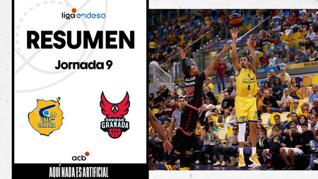 Resumen Dreamland Gran Canaria 89 - Coviran Granada 75 (J9)