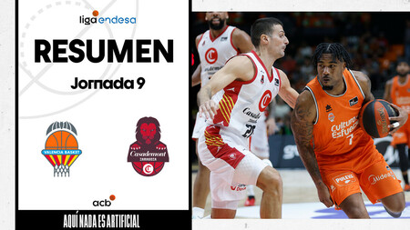 Resumen Valencia Basket 76 - Casademont Zaragoza 69 (J9)