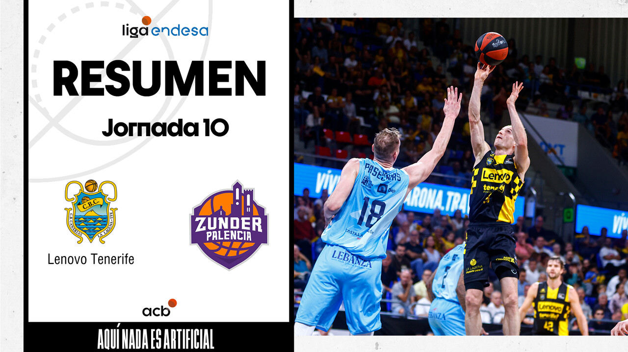 Lenovo Tenerife 92 - Zunder Palencia 71 (J10)