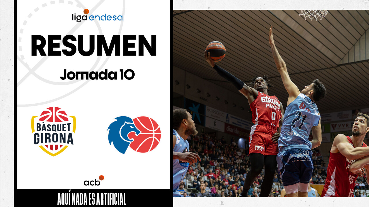 Bàsquet Girona 87 - Río Breogán 83 (J10)