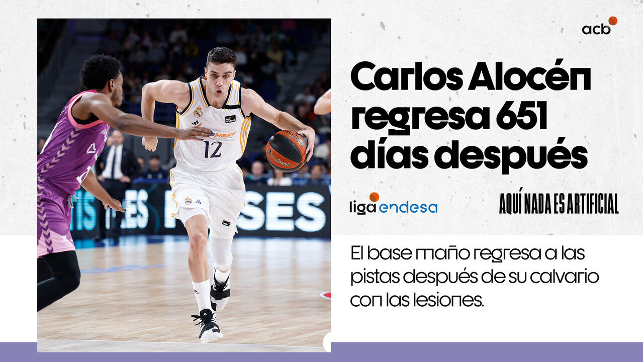 Y 651 días después... ¡vuelve Carlos Alocén!