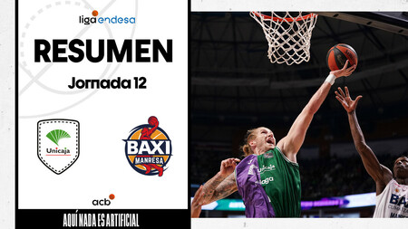 Resumen Unicaja 91 - BAXI Manresa 77 (J12)