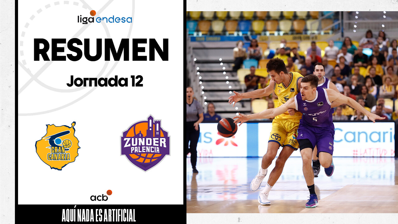 Resumen Dreamland Gran Canaria 100 - Zunder Palencia 73 (J12)