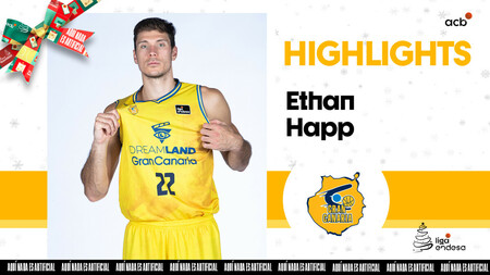 Ethan Happ, un bastión en la victoria de Dreamland Gran Canaria