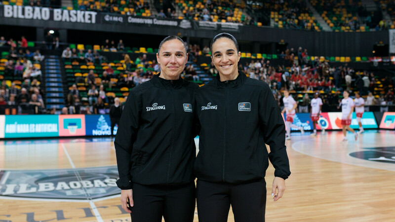 Surne Bilbao-BAXI Manresa, primer partido de Liga Endesa con dos árbitras