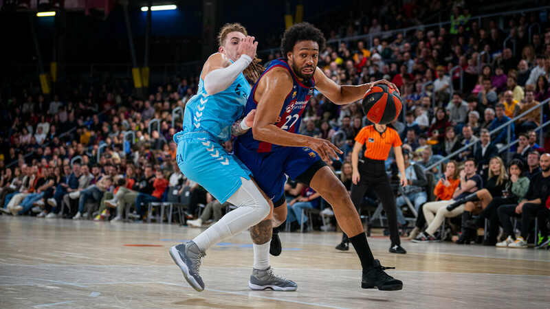 El Barça sufre para sofocar la épica del Zunder Palencia (102-94)