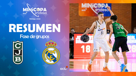 Resumen Minicopa: Joventut Badalona 52 - Real Madrid 92  (J1)