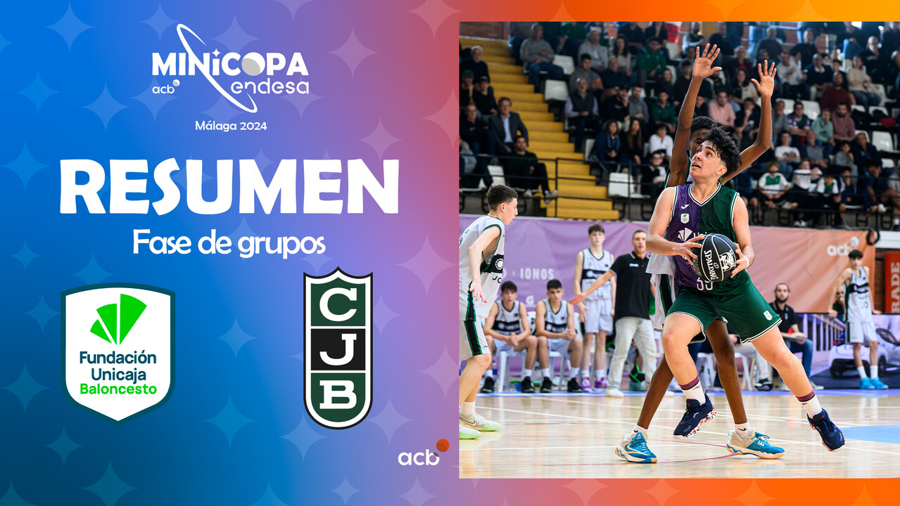 Resumen Minicopa: Unicaja Andalucía - Joventut Badalona (J3)