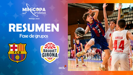 Resumen Minicopa: Barça - Bàsquet Girona (J3)