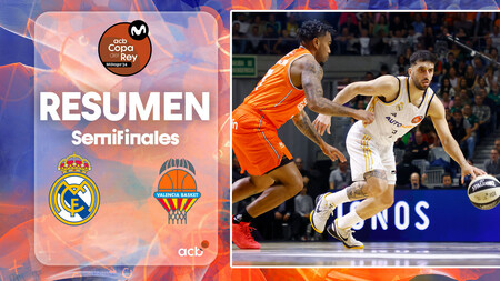 Resumen: Real Madrid 95 - Valencia Basket 76 (Semifinal)