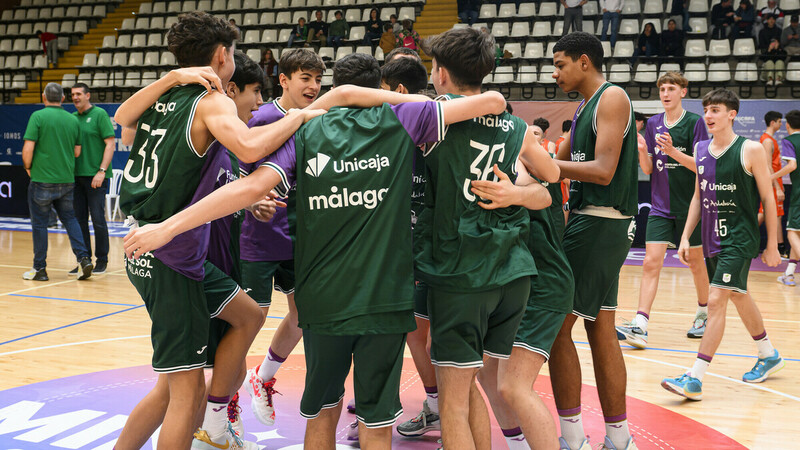 Unicaja Andalucía, acaba tercero en la Minicopa Endesa (104-59)