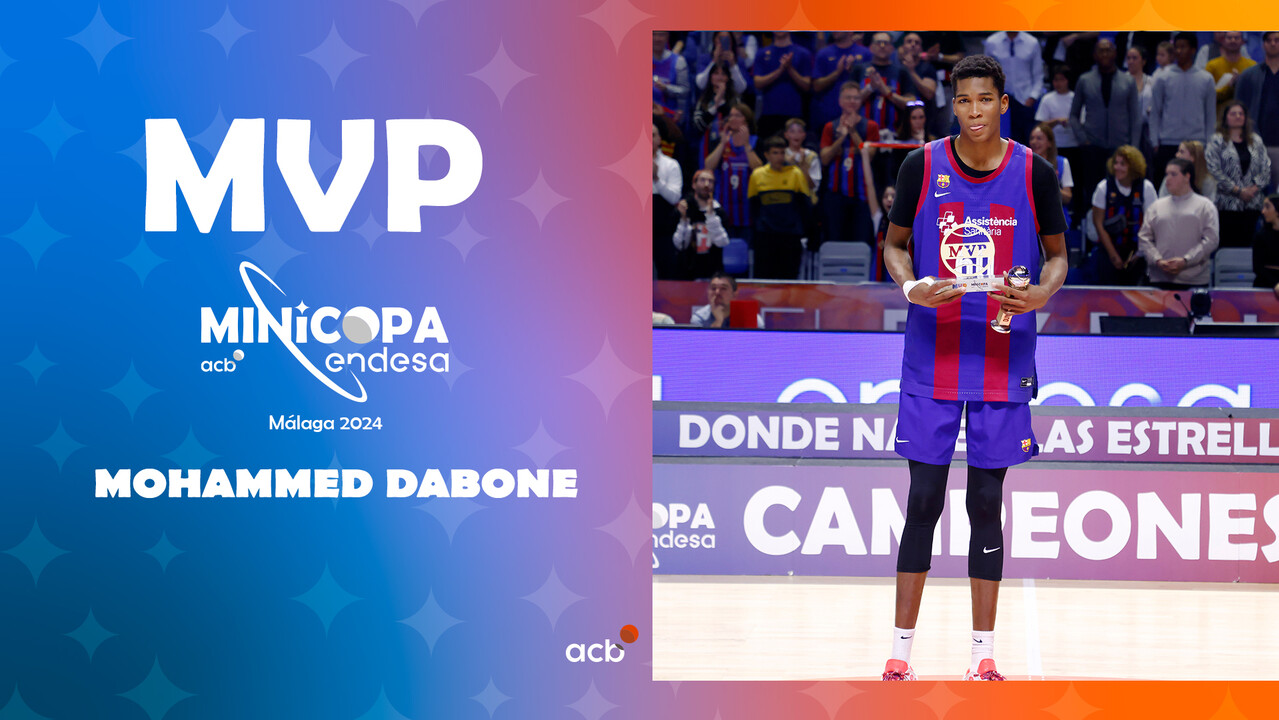 Mohamed Dabone, MVP de la Minicopa Endesa