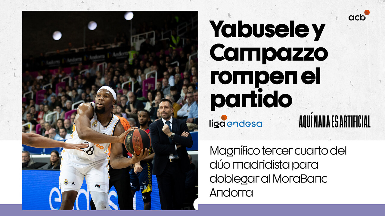 Campazzo-Yabusele rompen el partido