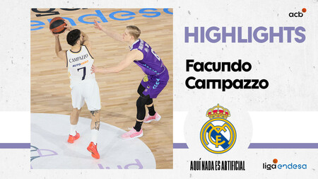 Facundo Campazzo, omnipresente para Real Madrid