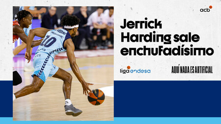 Jerrick Harding, enchufadísimo en la primera mitad