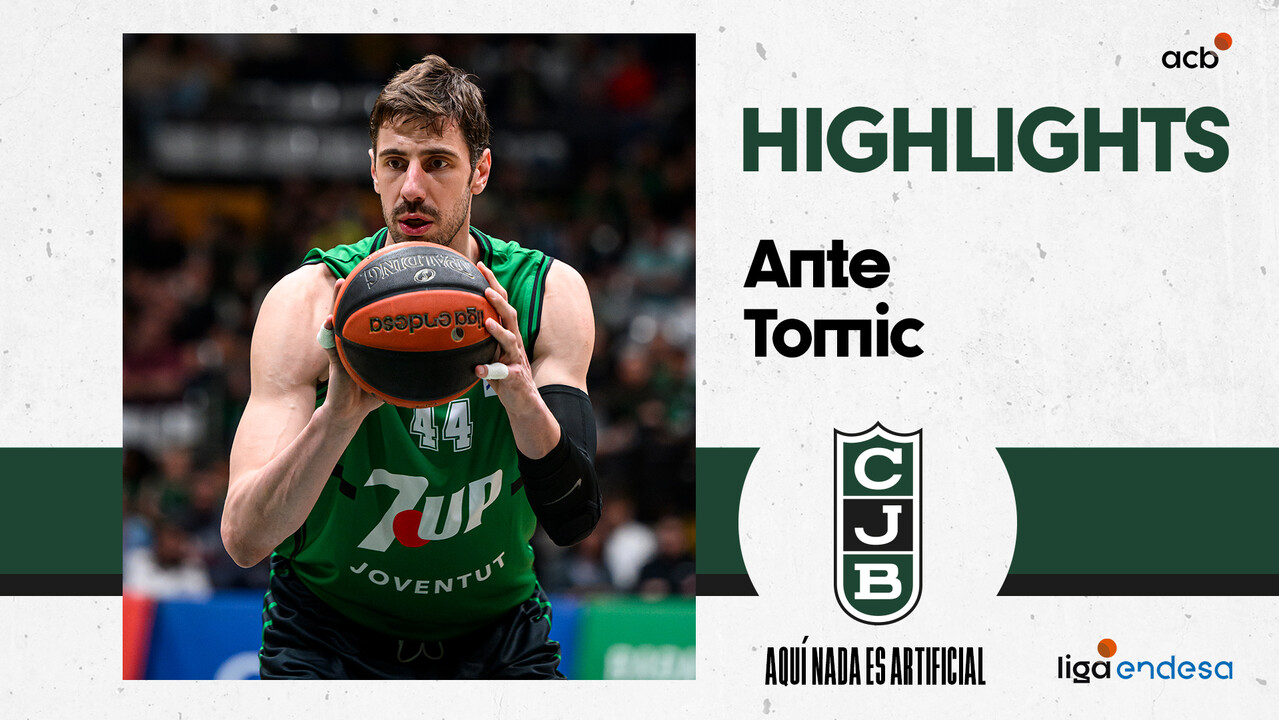 Ante Tomic y su partido de alto nivel