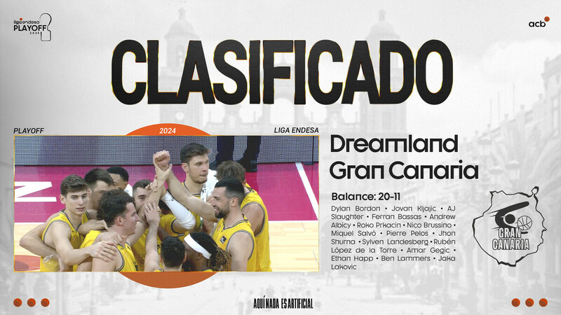 Dreamland Gran Canaria certifica su presencia en el Playoff