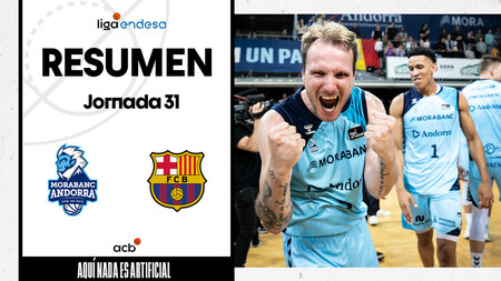 Resumen MoraBanc Andorra 108 - Barça 92 (J31)