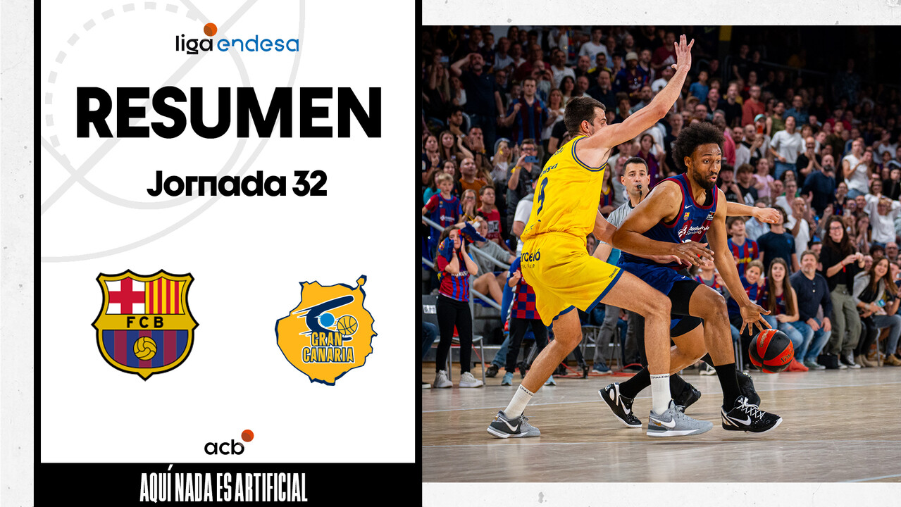 Resumen Barça 95 - Dreamland GC 89 (J32)