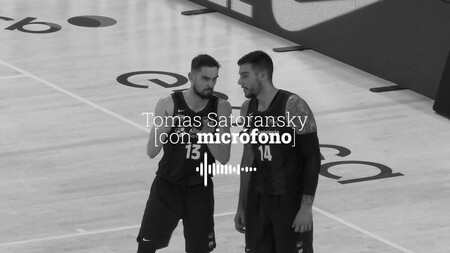 Tomas Satoransky con micrófono