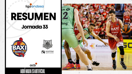 BAXI Manresa 90 - Surne Bilbao Basket 81 (J33)