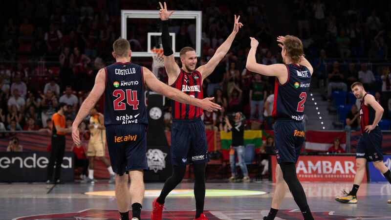 Baskonia, tercer equipo en alcanzar 1.000 victorias en era acb