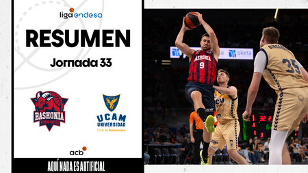 Resumen Baskonia 94 - UCAM Murcia 79 (J33)