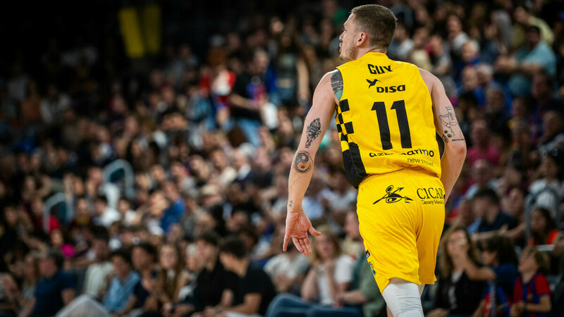 Kyle Guy roza la máxima anotación del siglo en un partido de Playoff acb