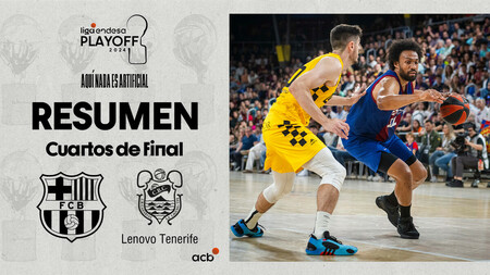 Resumen Barça 96 - Lenovo Tenerife 86 (Cuartos 1º)