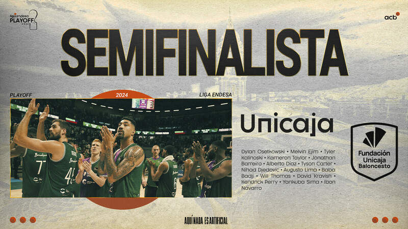 15º semifinal de la Liga Endesa para el Unicaja