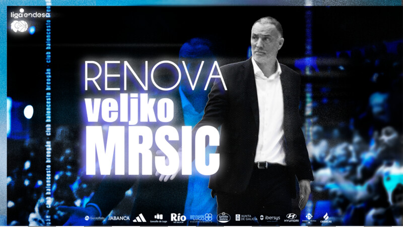 Veljko Mrsic renueva su compromiso con el Río Breogán