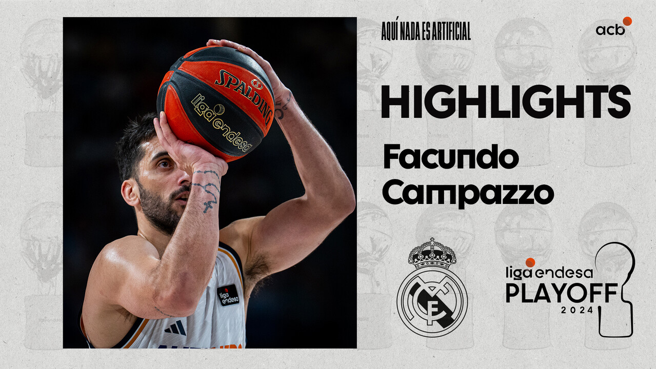 La dirección magistral del Facu Campazzo guía al Real Madrid